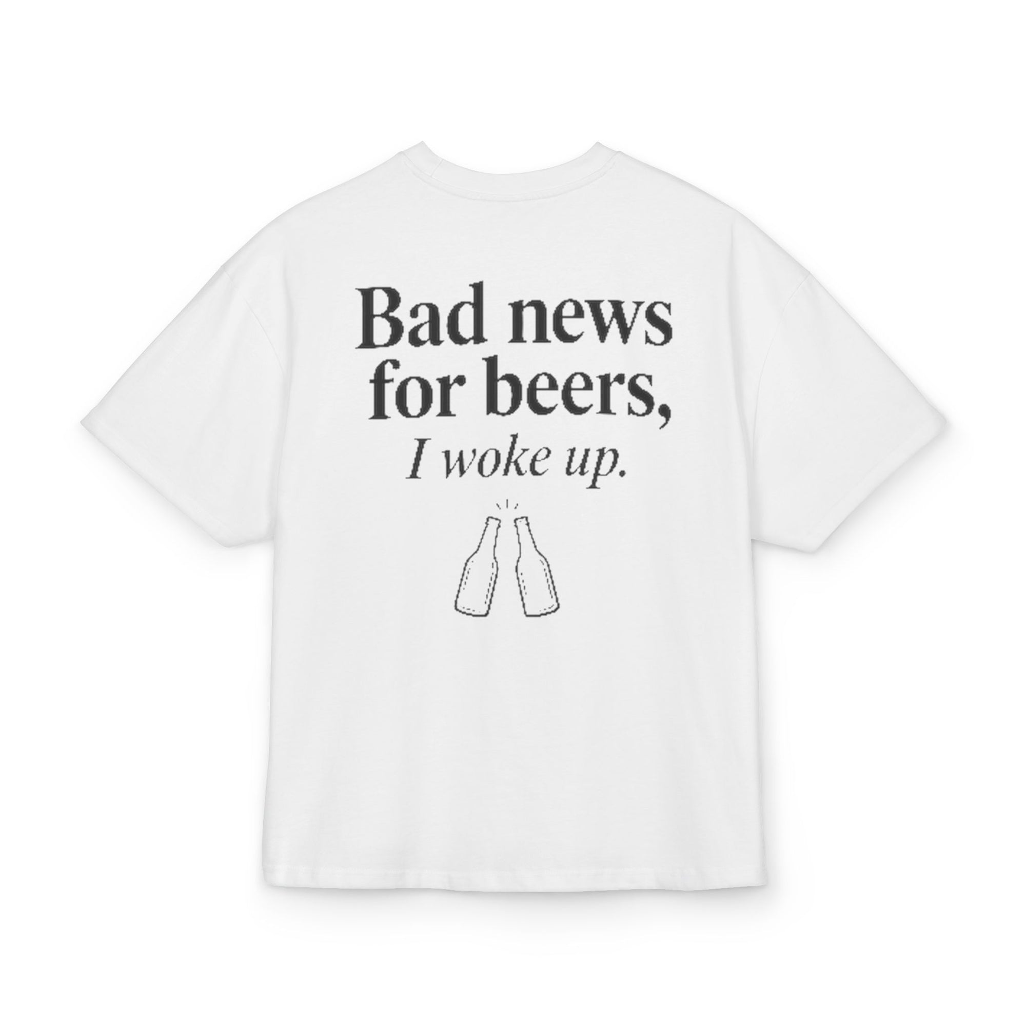 Camiseta Bad News for Beers ampliada