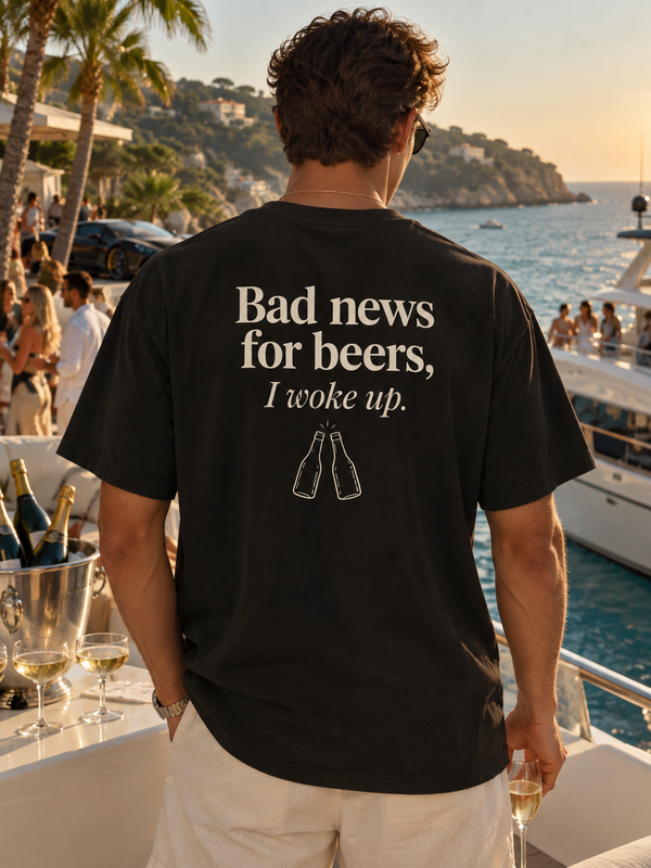 Camiseta Bad News for Beers