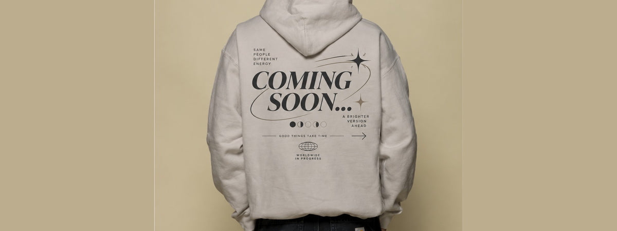 Sudaderas Idea Mala Club: sudadera Coming Soon, banner panorámico